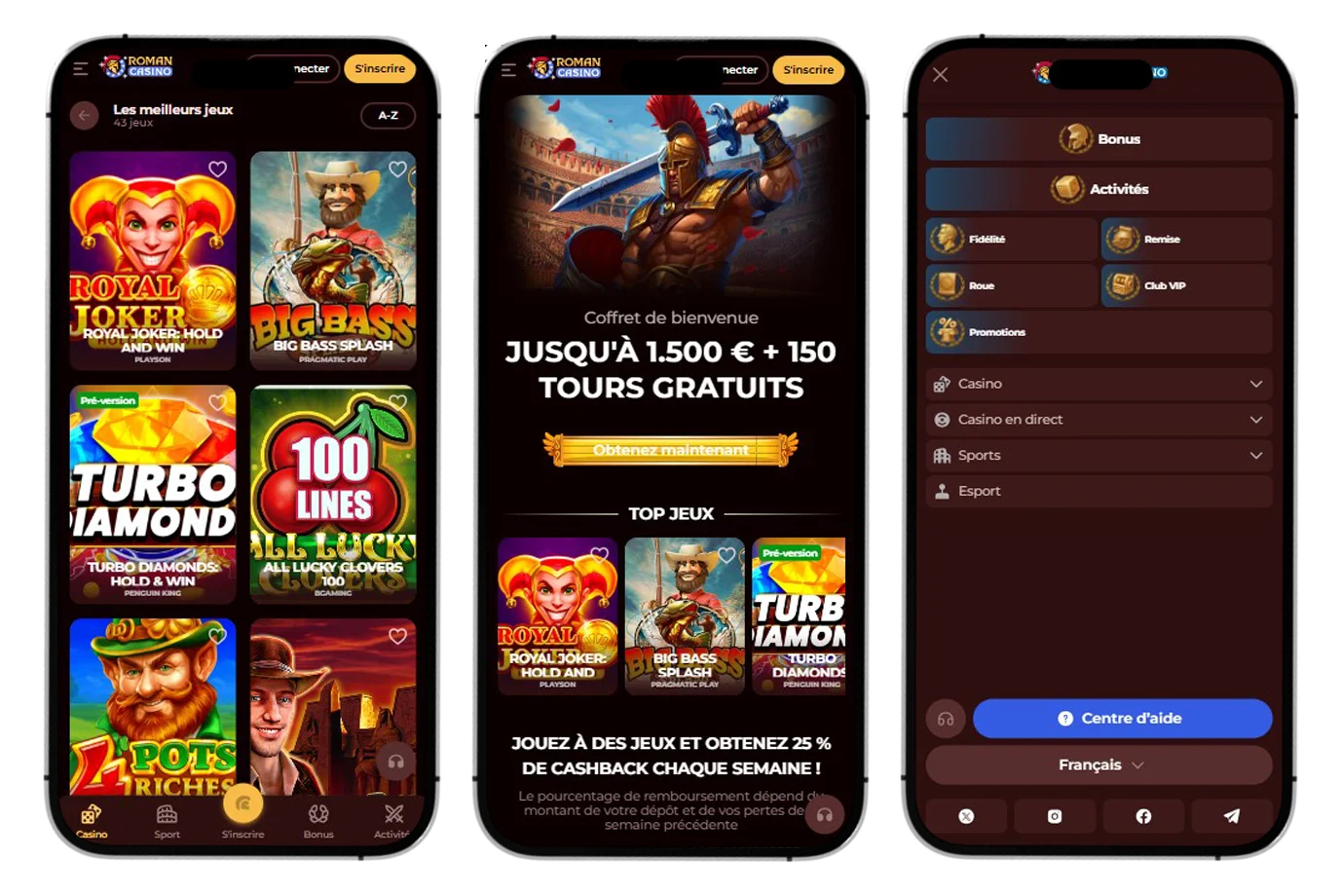 Version mobile et application